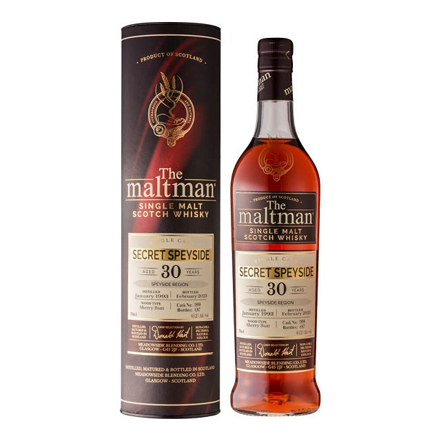 ザ・モルトマン シークレットスペイサイド1993 30年 45.2% 700㎖