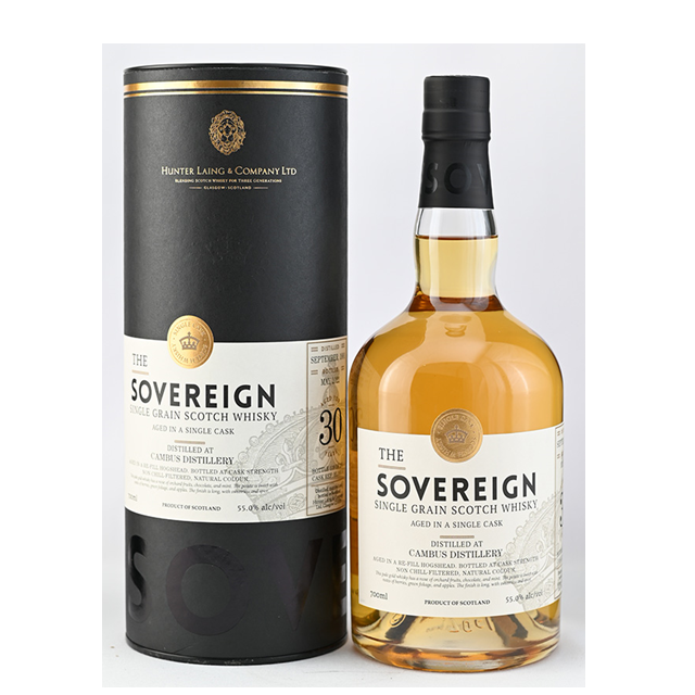 SOVEREIGN カンバス1991 30年 55.0% 700㎖