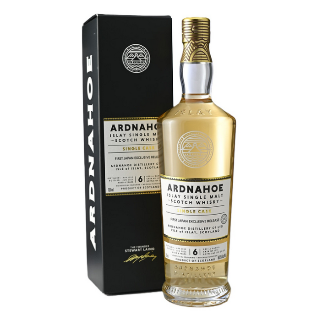 ARDNAHOE 6年 シングルカスク ウイスキー アードナッホー2019 6年 シングルカスク For JIS 60.1% 700㎖ – たまに