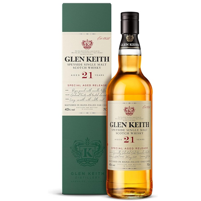 グレンキース 21年 43% 700㎖ 正規