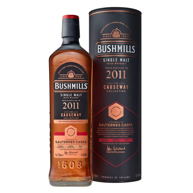 ブッシュミルズ2011 ソーテルヌカスク コーズウェイコレクション 56.3% 700㎖