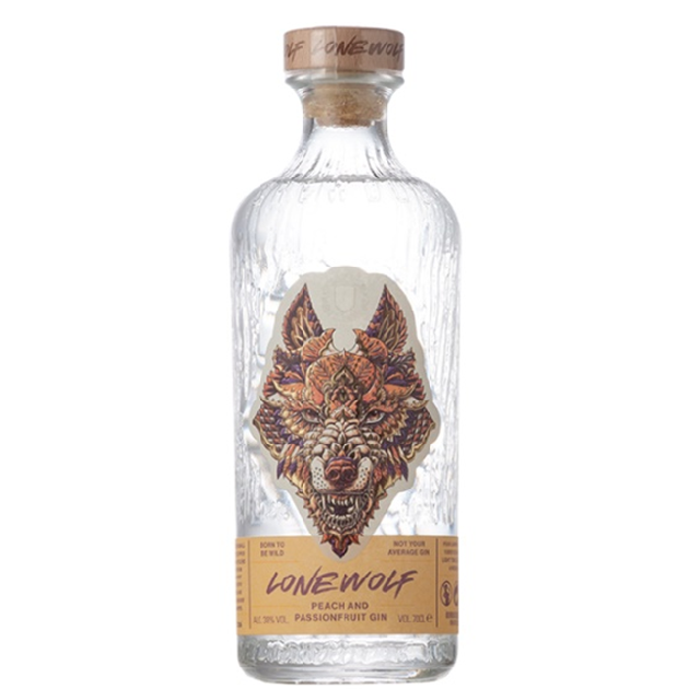 ローンウルフ ピーチ&パッションフルーツジン 38% 700㎖