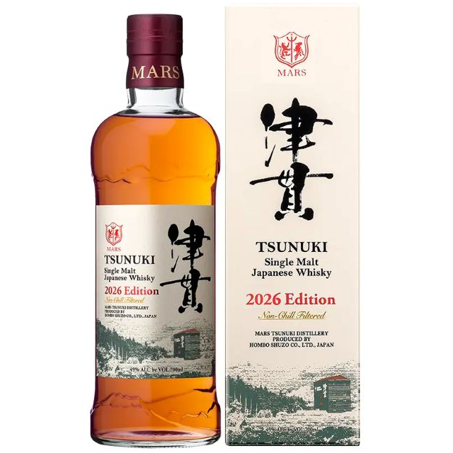 【愛知県内限定配送】シングルモルト津貫 2026ed 49% 700㎖