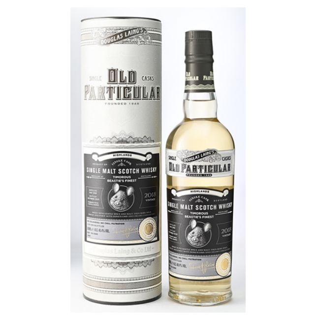 オールドパティキュラー ティモラスビースティーズファイネスト2018 5年 48.4% 500㎖