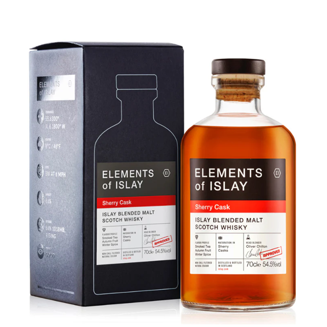 エレメンツオブアイラ シェリーカスク 54.5% 700㎖