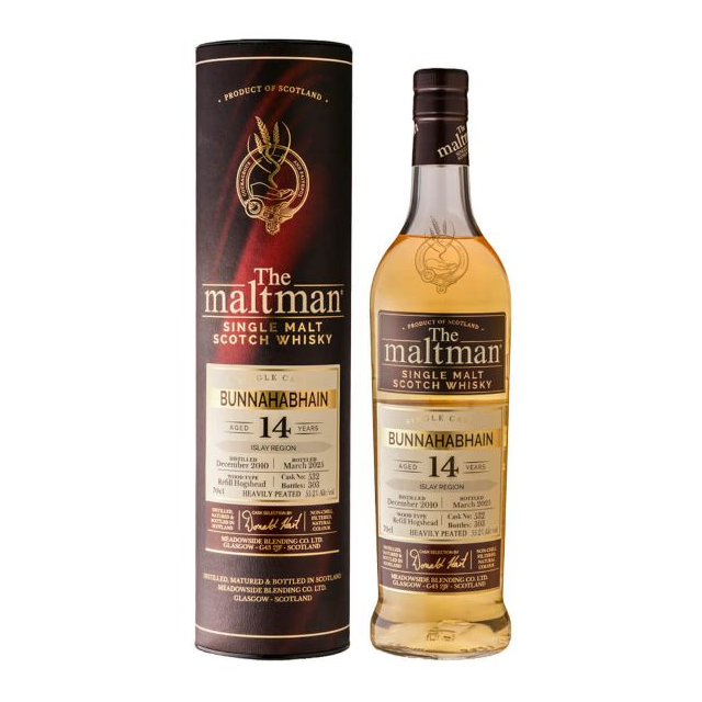 モルトマン ブナハーブン2010 14年 リフィルホグスヘッド 55.2% 700㎖