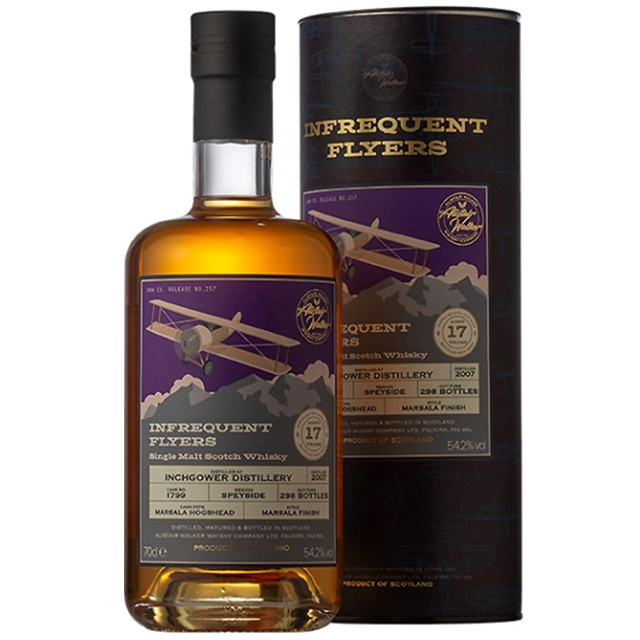 アリスターウォーカー インチガワー2007 17年 54.2% 700㎖