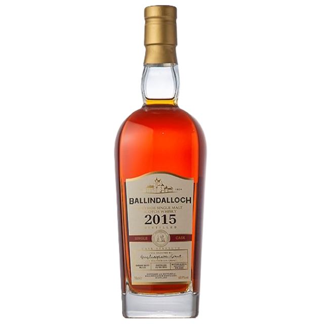 バリンダロッホ2015 シェリーバット 60.9% 700㎖