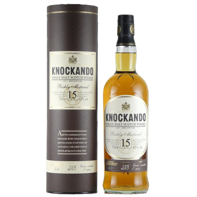 ノッカンドゥ15年 43% 700㎖