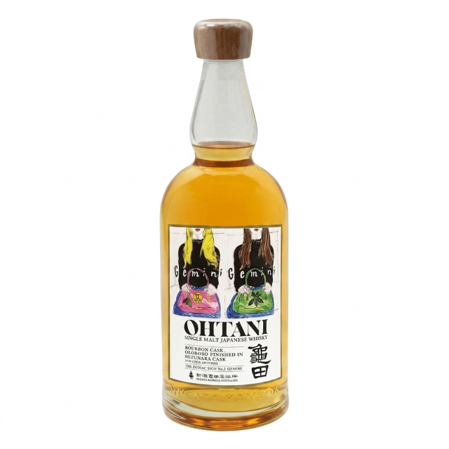 OHTANI WHISKY 新潟亀田 Zodiac Sign Series「Gemini」50% 700㎖