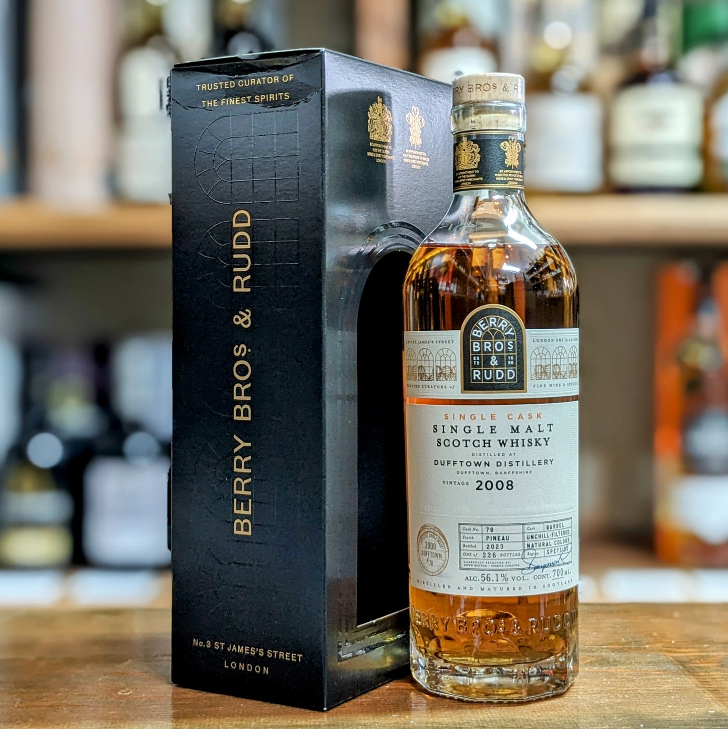 BBR ダフタウン2008 15年 56.1% 700㎖