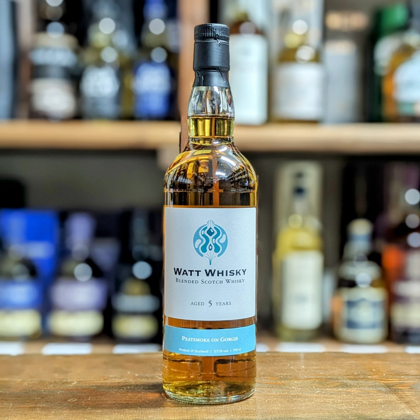 ワットウィスキー ピートスモーク オン ゴージー5年 57.1% 700㎖
