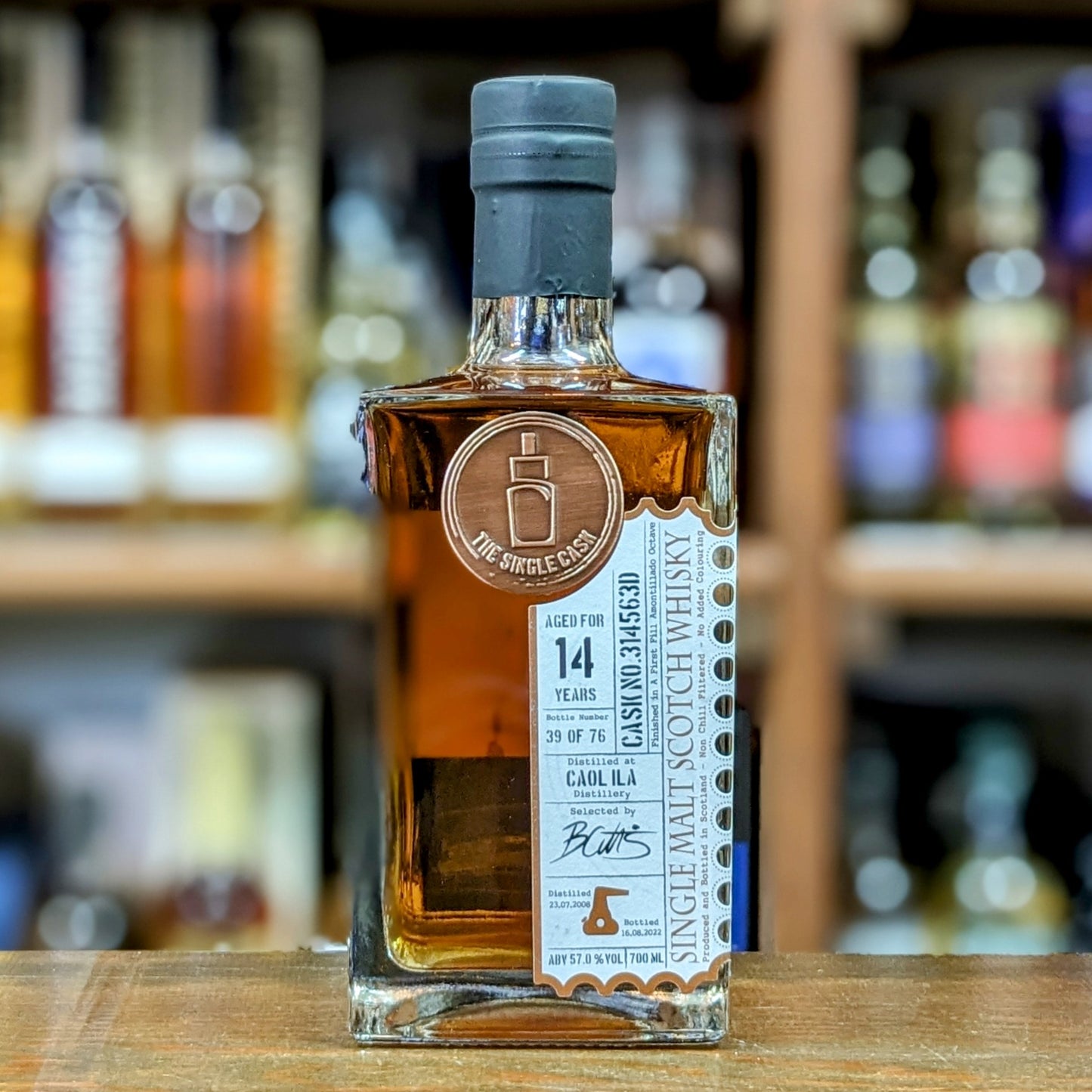 TSC カリラ2008 14年 57.0% アモンティリャードオクタブ 700㎖