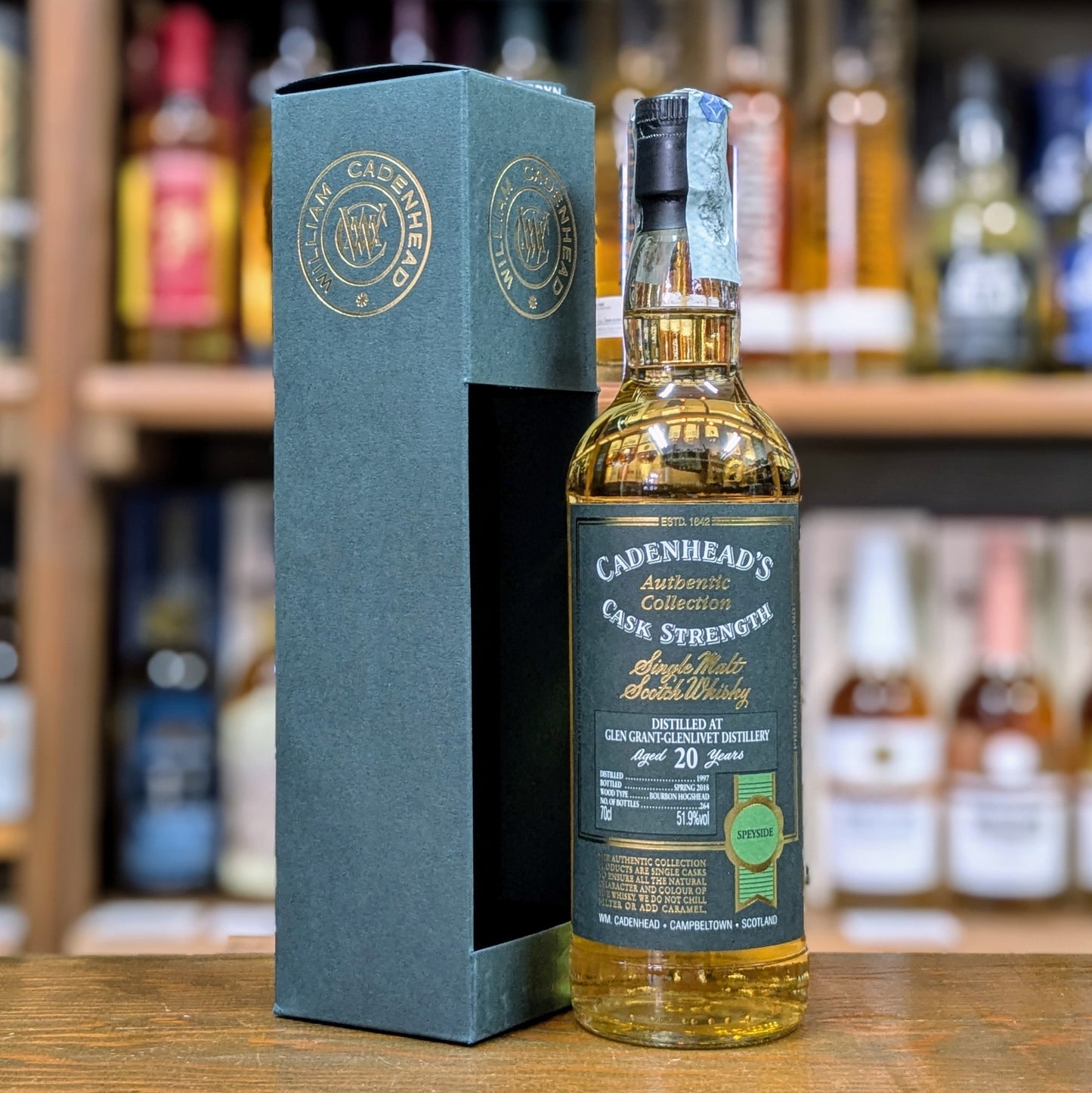 ケイデンヘッド オーセンティックコレクション グレングラント1997 20年 51.7% 700㎖