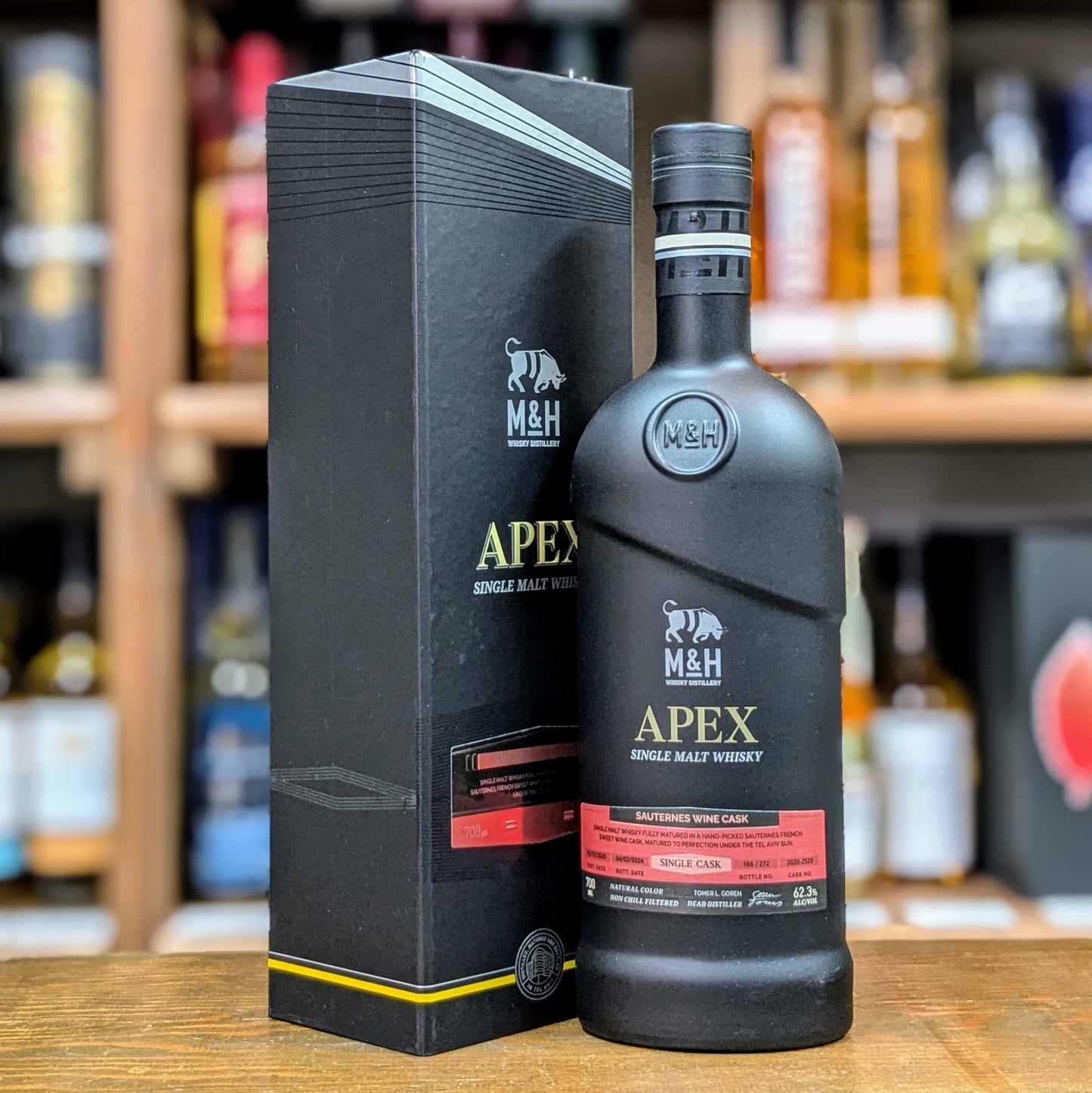 M&H APEX ソーテルヌカスク 62.3% 700㎖