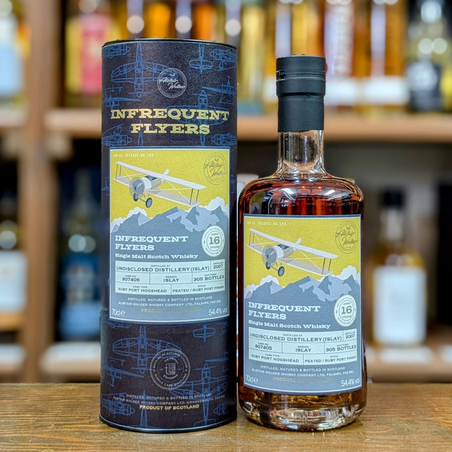 インフリークエント・フライヤー アンディスクローズドアイラ 2007 16年 54.4% 700㎖