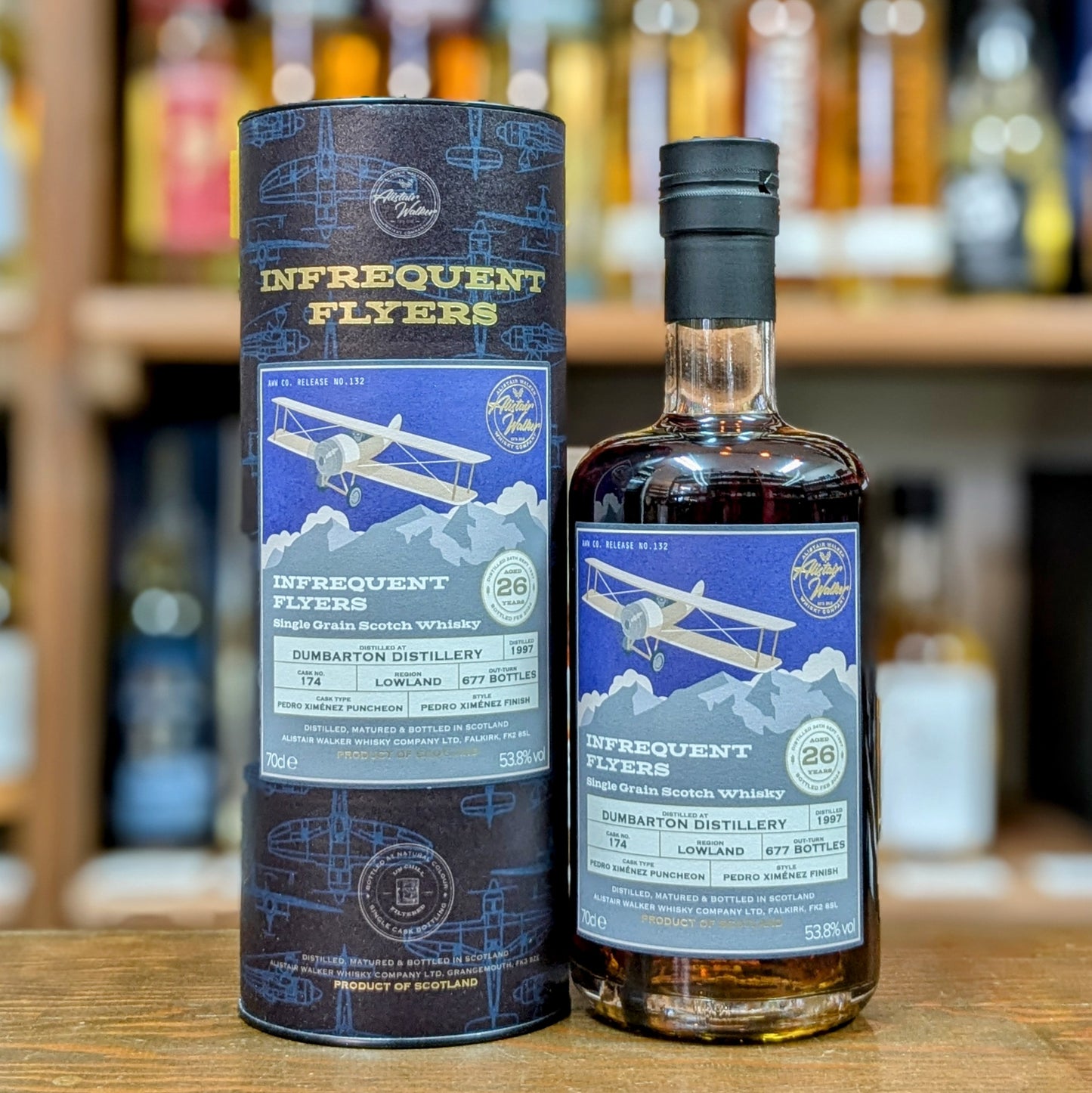インフリークエント・フライヤー ダンバートン1997 26年 53.8% 700㎖