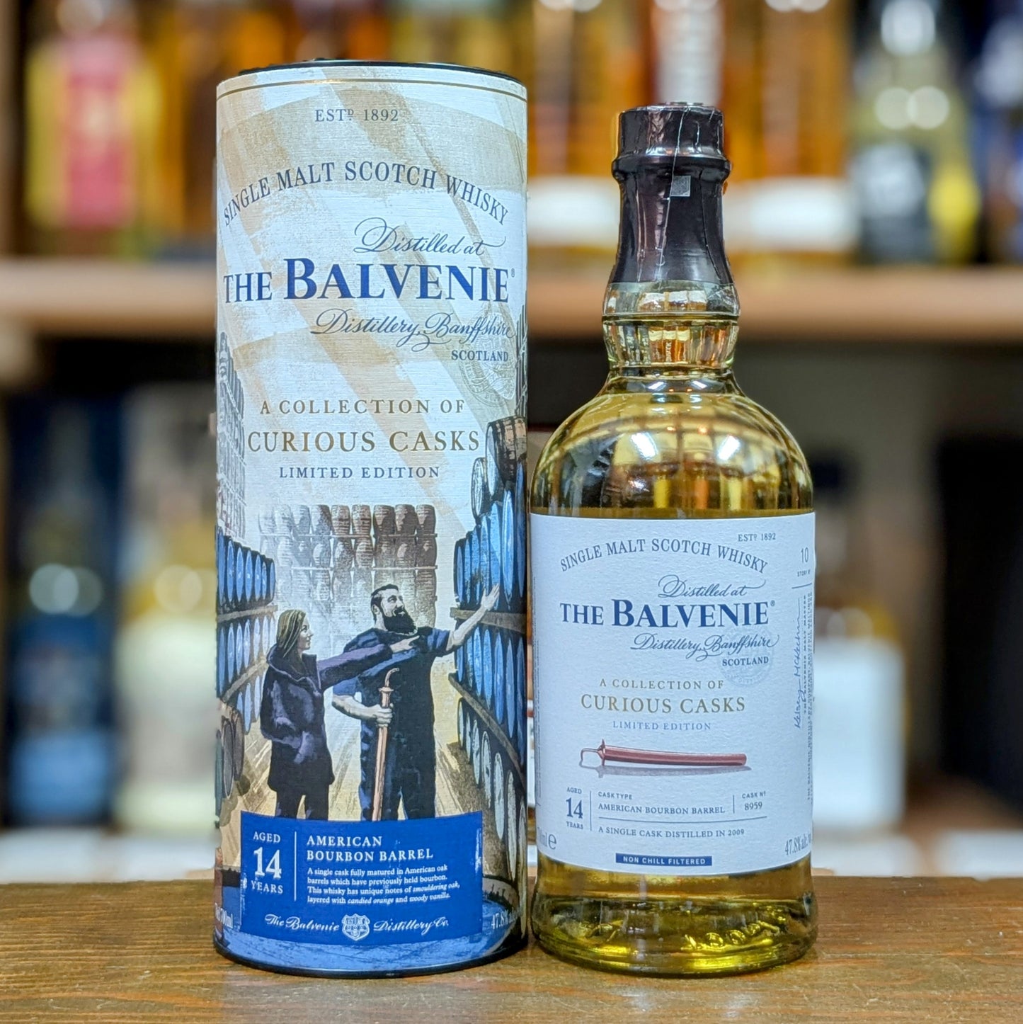 バルヴェニー14年 シングルバレル キュリオスカスク#8959 47.8% 700㎖