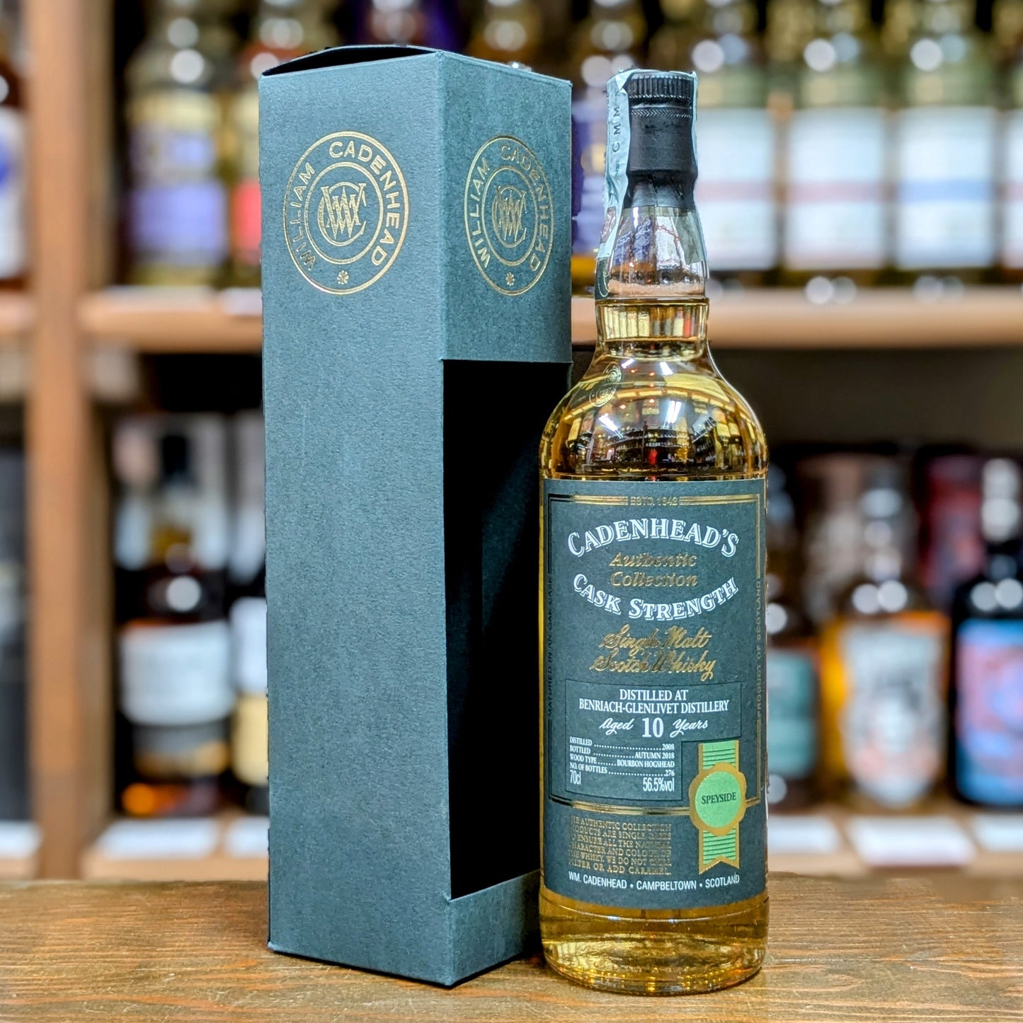 ケイデンヘッド オーセンティック ベンリアック2008 10年 56.5% 700㎖