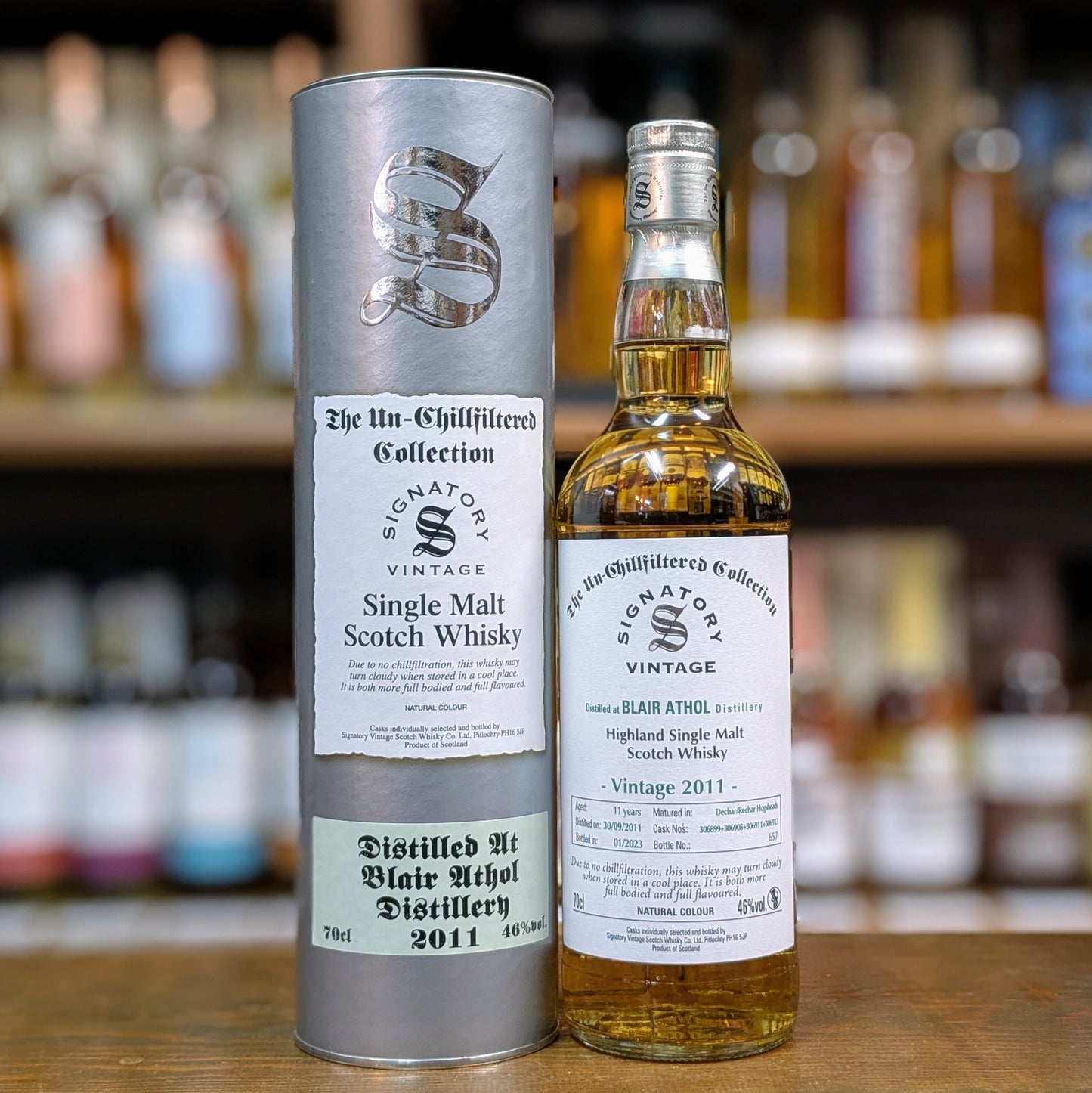 SV ブレアソール2011 アンチルフィルタード 11年 46% 700㎖