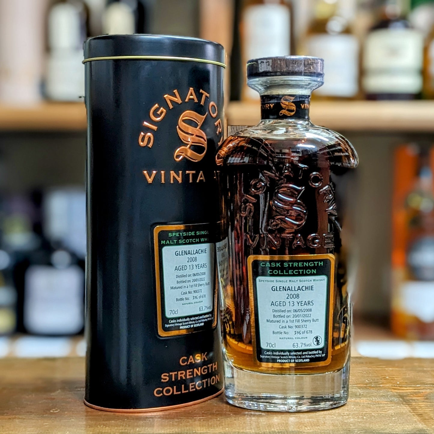 シグナトリーヴィンテージ CS グレンアラヒー2008 13年 63.7% 700㎖