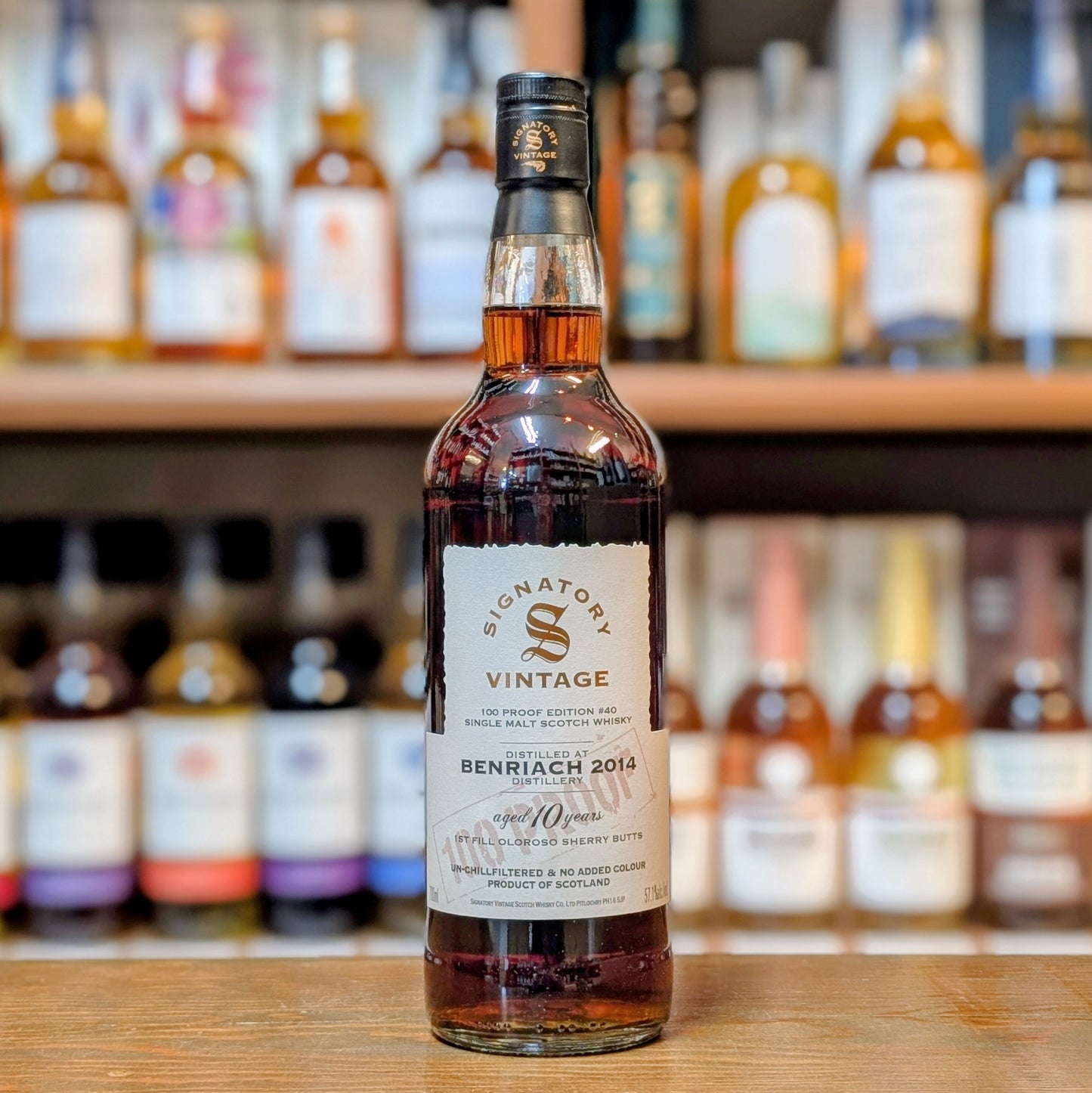 SV 100プルーフシリーズ ベンリアック2014 10年 57.1% 700㎖