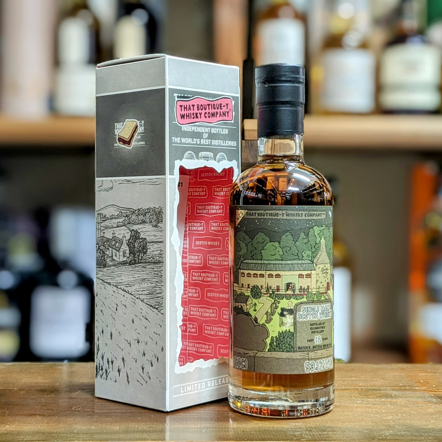 ブティックウィスキー グレンロセス12年 バッチ11 53.1% 500㎖