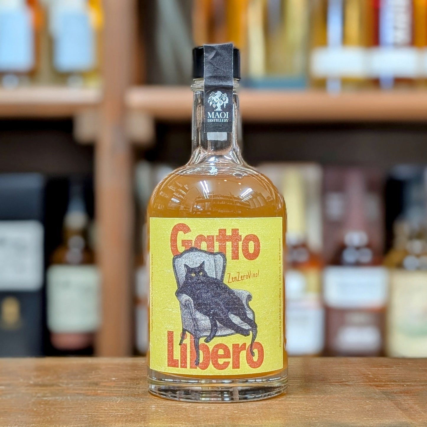 馬追蒸溜所 Gatto Libero ゼンゼロビーノ! 16% 500㎖