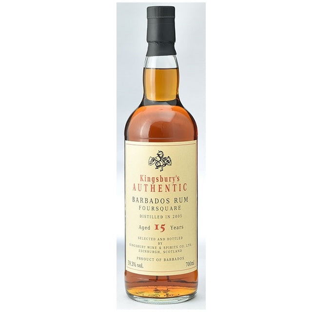 オーセンティックラム バルバドス フォースクエア2005 15年 59.3% 700㎖
