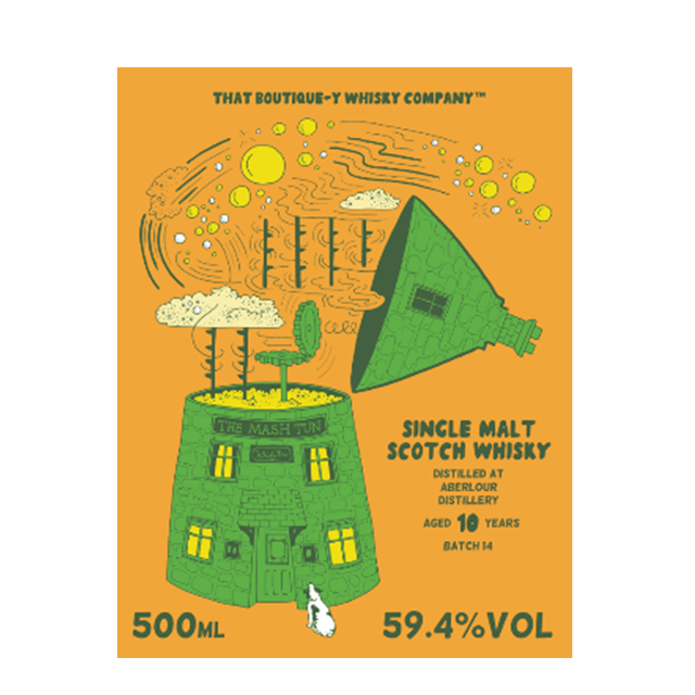 ブティックウィスキー アベラワー バッチ14 10年 59.4% 500㎖