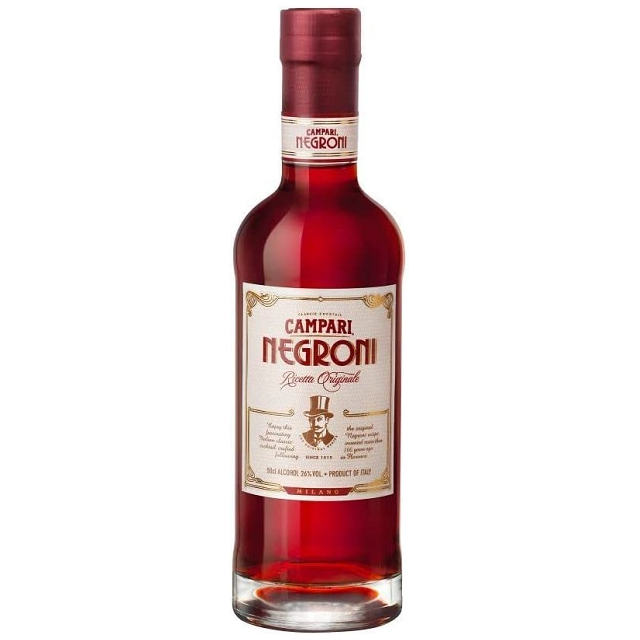 【BUY 1 GET 1 FREEキャンペーン!!】 カンパリ ネグローニ 26% 500㎖