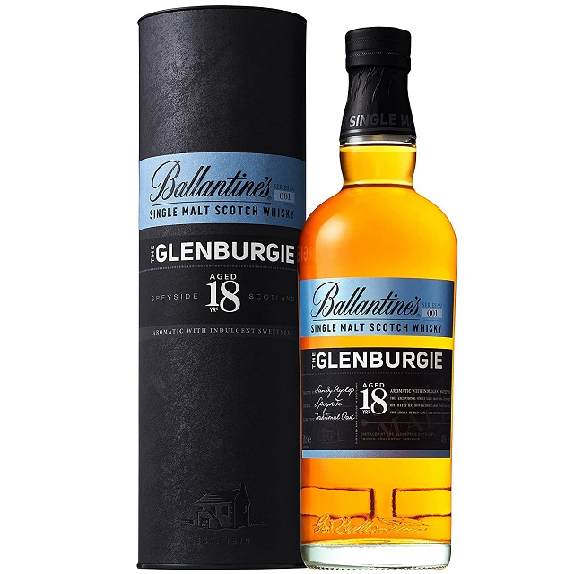 バランタインシングルモルト グレンバーギー18年 40% 700㎖