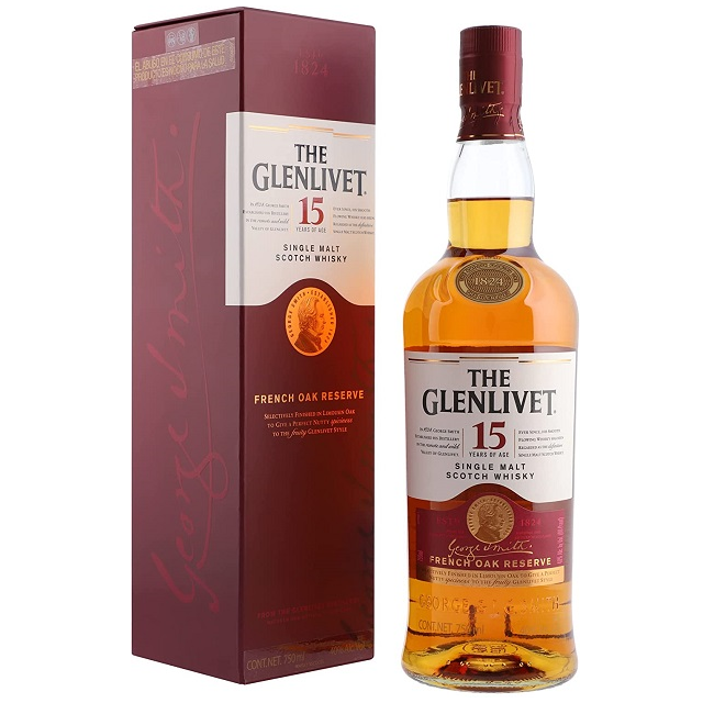 グレンリベット15年 フレンチオーク 40% 700㎖ 正規品