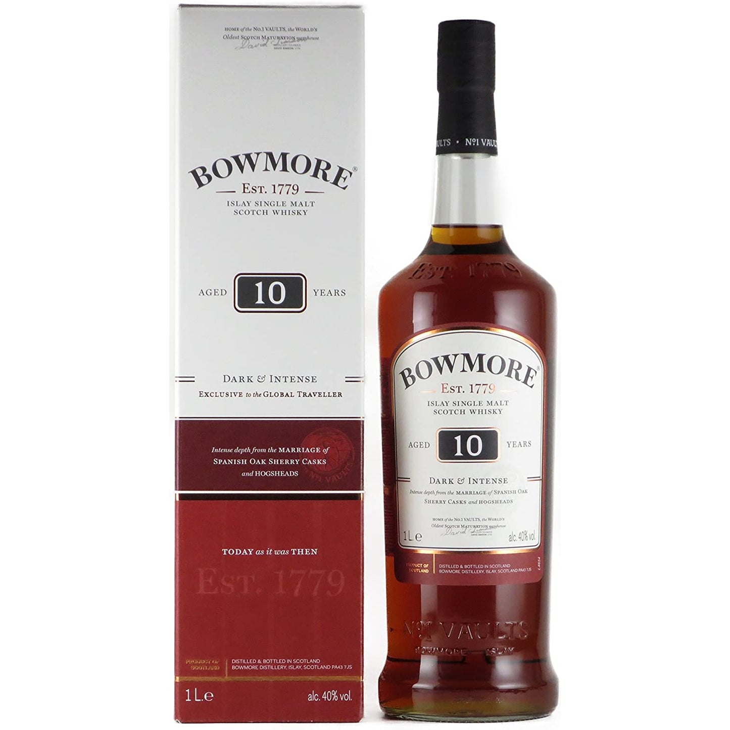 ボウモア10年 ダーク&インテンス 40% 1000㎖ 並行