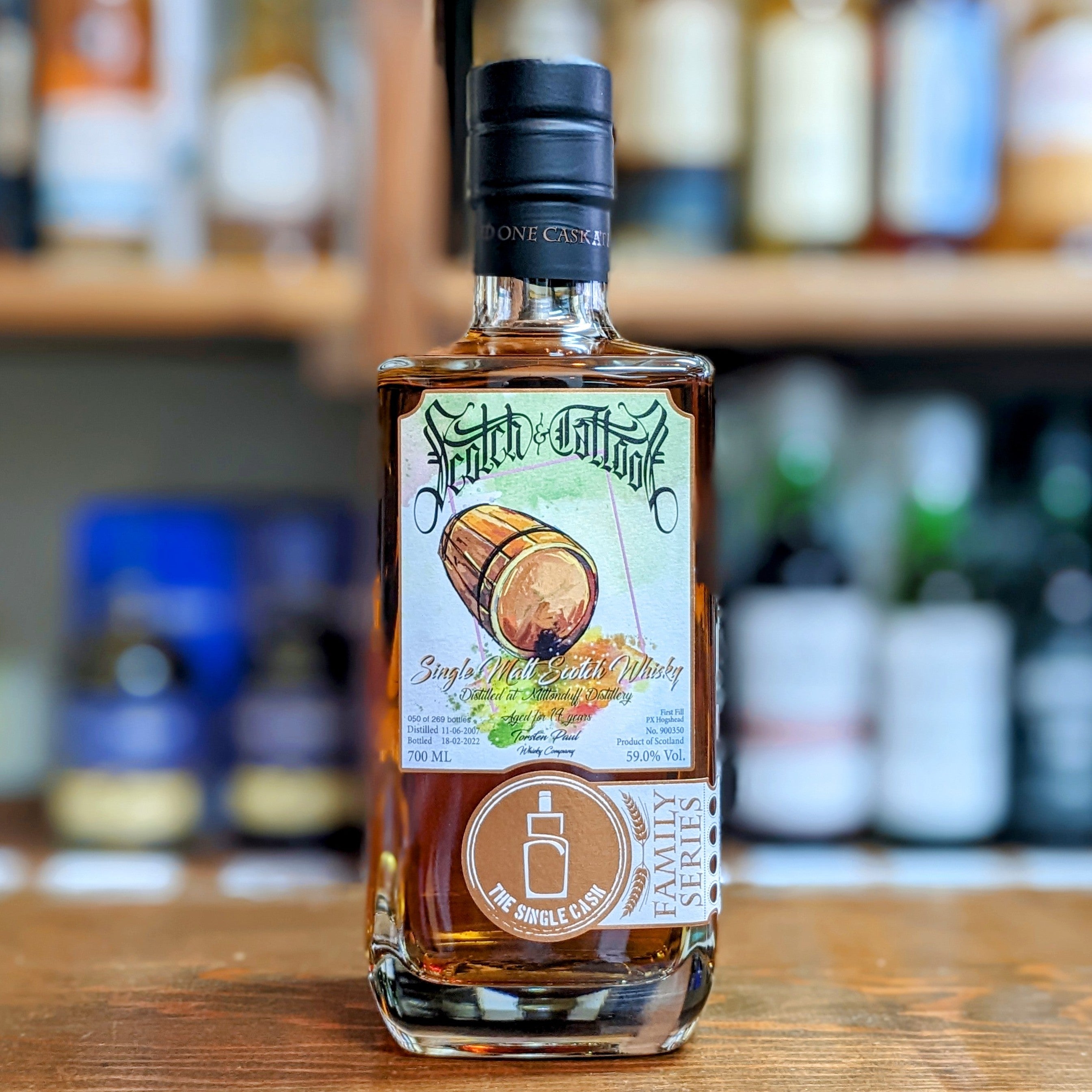 ワットウィスキー　ミルトンダフ　2014 ワットウイスキー ミルトンダフ 10年 2014 WATT WHISKY