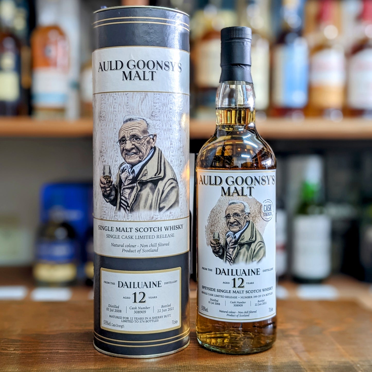 オールドグーンシーズモルト ダルユーイン12年 2008 57.6% 700㎖
