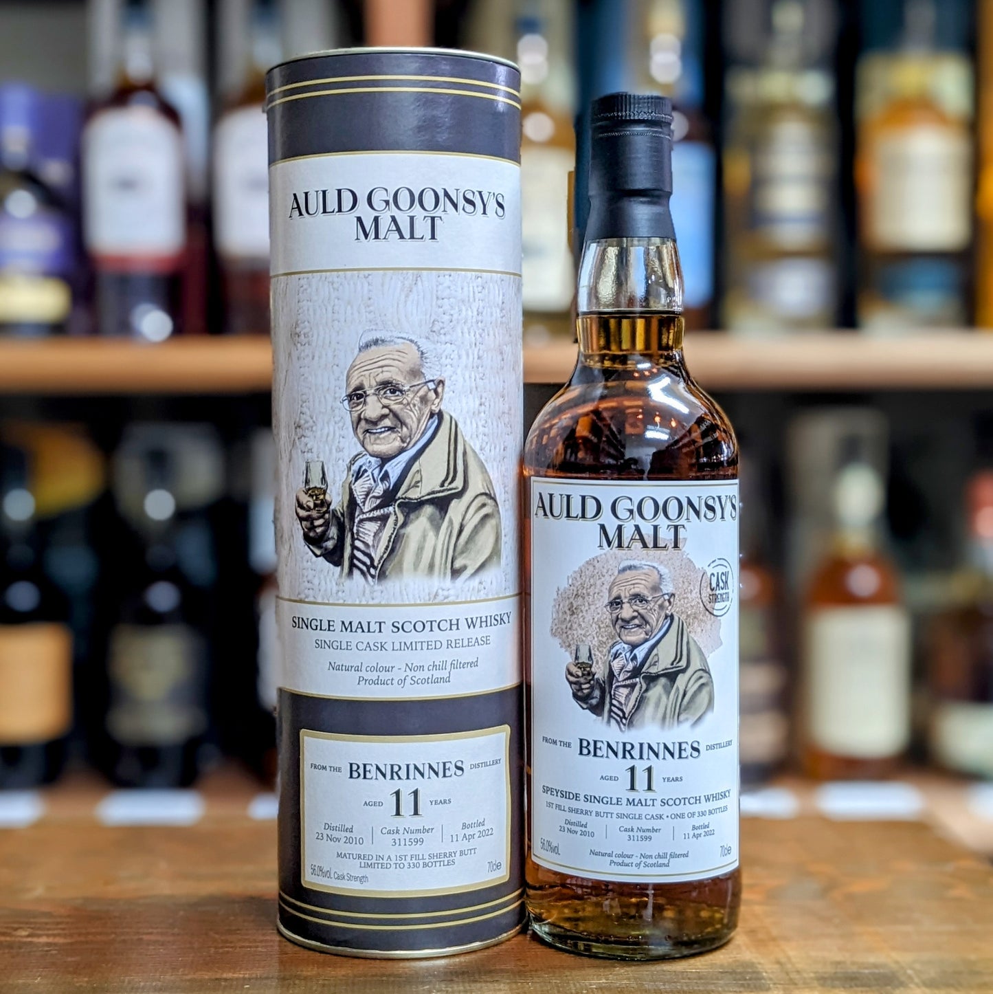 オールドグーンシーズモルト ベンリネス2010 11年 56% 700㎖