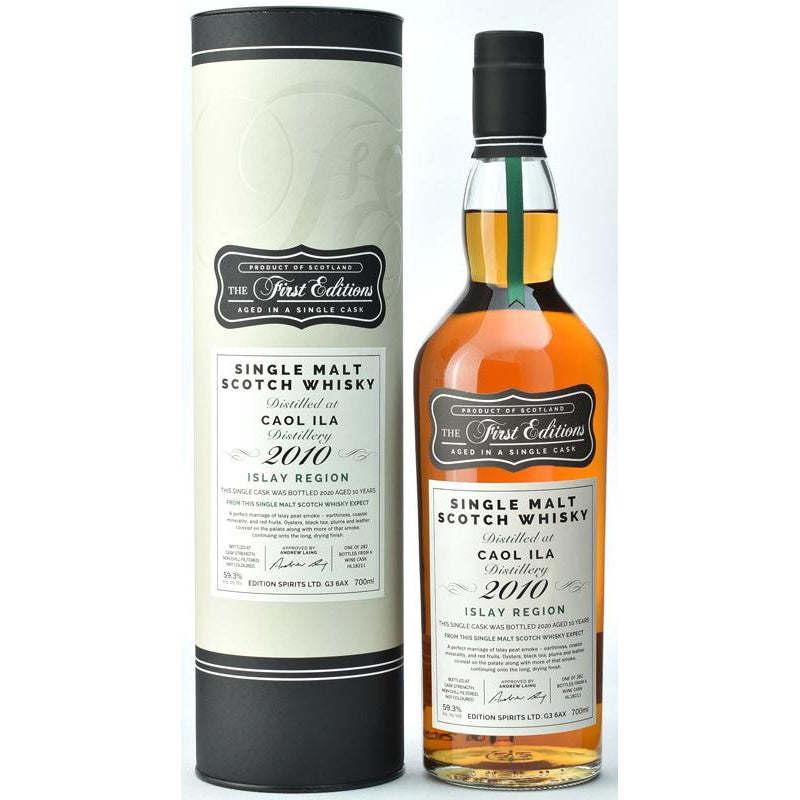 ファーストエディションズ カリラ10年 ワインフィニッシュ 59.3% 700㎖