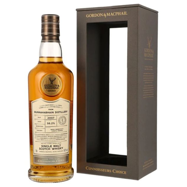 GM CC CS　ブナハーブン2007　17年　リフィルシェリーバット　56.2%　700㎖