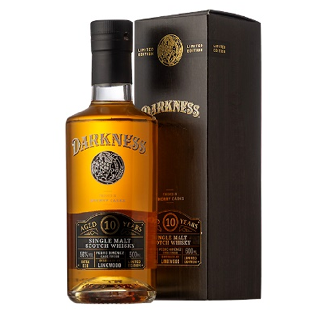 ダークネス　リンクウッド10年　56%　500㎖