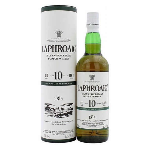 ラフロイグ10年 カスクストレングス バッチ13 57.9% 700㎖ たまにわ酒店 ラフロイグ10年 カスクストレングス バッチ13 57.9% 700㎖ たまにわ酒店