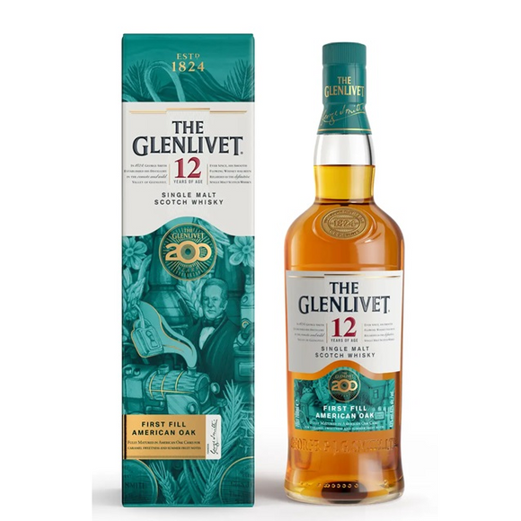 ダブルオークGLENLIVETグレンリベット12年 200周年 ダブルオーク