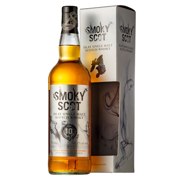 【12月9日出荷予定　ご予約商品】スモーキースコット10年　トカイカスクフィニッシュ　56.2％　700㎖