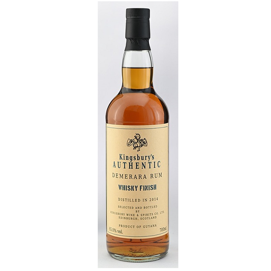 キングスバリー　オーセンティックラム　デメララ　ウイスキーフィニッシュ2014　65％　700㎖