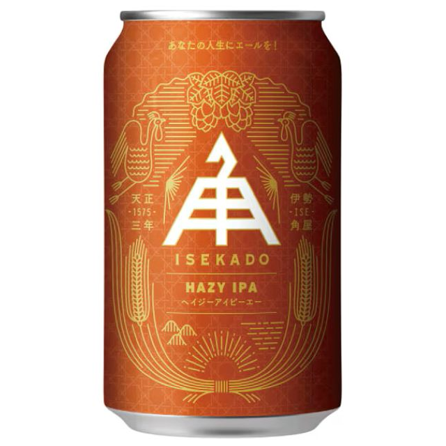 伊勢角屋麦酒　ヘイジーIPA　6.5％　350㎖