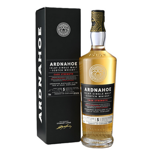 アードナッホー5年　カスクストレングス　バッチ1　60.9%　700㎖