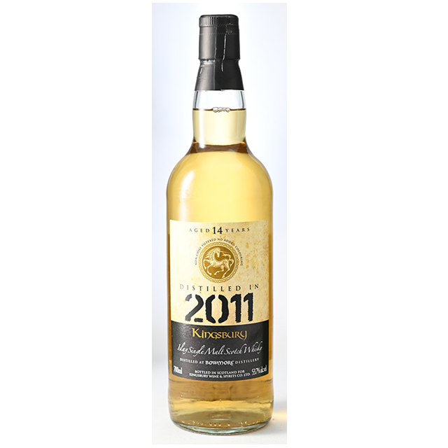 キングスバリー　ボウモア2011　14年　53.7%　700㎖