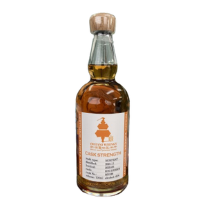 亀田蒸溜所 シングルカスク カスクストレングス ノンピート 62% 700