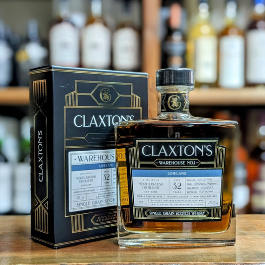 クラクストンズ　ウェアハウスNo.1　ノースブリティッシュ1989　32年　51％　700㎖