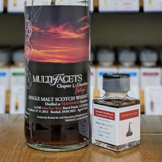 DRAMLAD MULTIFACETS　ティーニニック2013ｰ2022　8年　58.6％　50㎖